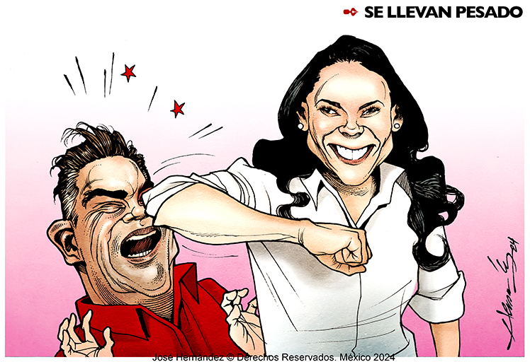 Se llevan pesado